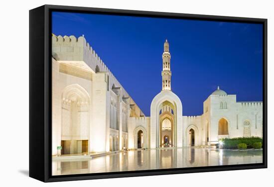 Oman. Muscat Governorate, Muscat-Nick Ledger-Framed Stretched Canvas