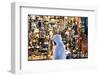 Oman, Muscat. Local Man Walking in Front of Shop Window in the Old Souk-Matteo Colombo-Framed Photographic Print