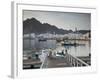 Oman, Muscat, Mutrah, Morning at the Mutrah Fish Market-Walter Bibikow-Framed Photographic Print