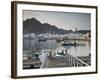 Oman, Muscat, Mutrah, Morning at the Mutrah Fish Market-Walter Bibikow-Framed Photographic Print