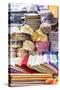 Oman, Muscat. Souvenirs for Sale at a Shop in the Old Souk of Mutrah-Matteo Colombo-Stretched Canvas