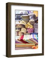 Oman, Muscat. Souvenirs for Sale at a Shop in the Old Souk of Mutrah-Matteo Colombo-Framed Photographic Print