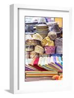 Oman, Muscat. Souvenirs for Sale at a Shop in the Old Souk of Mutrah-Matteo Colombo-Framed Photographic Print