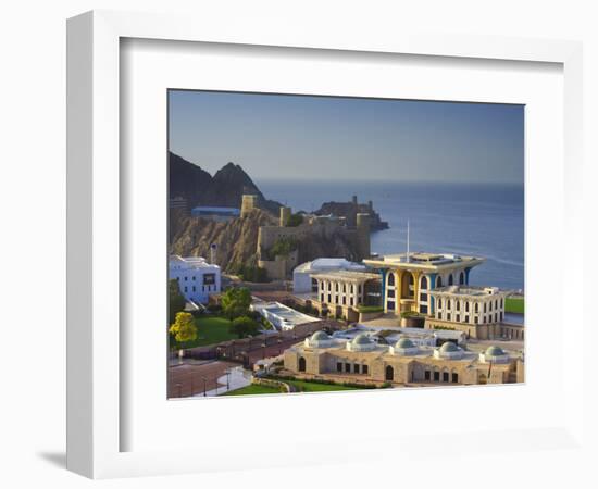 Oman, Muscat, Sultan Palace-Michele Falzone-Framed Photographic Print