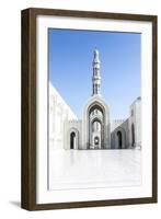 Oman, Muscat. Sultan Qaboos Grand Mosque-Matteo Colombo-Framed Photographic Print