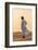 Oman, Wahiba Sands. an Omani Guide Enjoys the Sunset on Sand Dunes in Wahiba Sands.-Nigel Pavitt-Framed Photographic Print