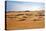 Oman, Wahiba Sands. Camels Belonging to Bedouins Cross Sand Dunes in Wahiba Sands.-Nigel Pavitt-Stretched Canvas