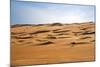 Oman, Wahiba Sands. Camels Belonging to Bedouins Cross Sand Dunes in Wahiba Sands.-Nigel Pavitt-Mounted Photographic Print