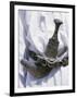 Omani Men Wear Traditional Long White Robes, Ceremonial Khanjar on Al Jabal Al Akhdar-John Warburton-lee-Framed Photographic Print