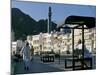 Omanis Walk and Sit Alongside Muttrah's Busy Corniche-John Warburton-lee-Mounted Photographic Print