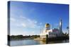 Omar Ali Saifuddien Mosque, Bandar Seri Begawan, Brunei, Borneo, Southeast Asia-Christian-Stretched Canvas