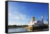 Omar Ali Saifuddien Mosque, Bandar Seri Begawan, Brunei, Borneo, Southeast Asia-Christian-Framed Stretched Canvas