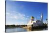 Omar Ali Saifuddien Mosque, Bandar Seri Begawan, Brunei, Borneo, Southeast Asia-Christian-Stretched Canvas