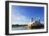 Omar Ali Saifuddien Mosque, Bandar Seri Begawan, Brunei, Borneo, Southeast Asia-Christian-Framed Photographic Print