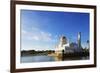 Omar Ali Saifuddien Mosque, Bandar Seri Begawan, Brunei, Borneo, Southeast Asia-Christian-Framed Photographic Print