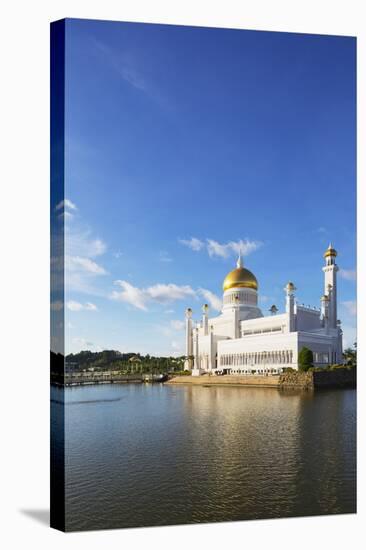 Omar Ali Saifuddien Mosque, Bandar Seri Begawan, Brunei, Borneo, Southeast Asia-Christian-Stretched Canvas