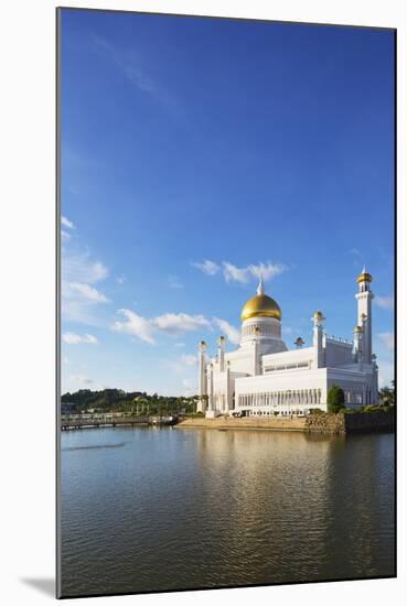 Omar Ali Saifuddien Mosque, Bandar Seri Begawan, Brunei, Borneo, Southeast Asia-Christian-Mounted Photographic Print