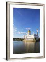 Omar Ali Saifuddien Mosque, Bandar Seri Begawan, Brunei, Borneo, Southeast Asia-Christian-Framed Photographic Print