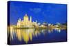 Omar Ali Saifuddien Mosque, Bandar Seri Begawan, Brunei, Borneo, Southeast Asia-Christian-Stretched Canvas