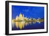 Omar Ali Saifuddien Mosque, Bandar Seri Begawan, Brunei, Borneo, Southeast Asia-Christian-Framed Photographic Print