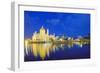 Omar Ali Saifuddien Mosque, Bandar Seri Begawan, Brunei, Borneo, Southeast Asia-Christian-Framed Photographic Print