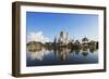 Omar Ali Saifuddien Mosque, Bandar Seri Begawan, Brunei, Borneo, Southeast Asia-Christian-Framed Photographic Print