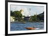 Omar Ali Saifuddien Mosque, Bandar Seri Begawan, Brunei, Borneo, Southeast Asia-Christian-Framed Photographic Print