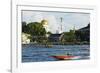 Omar Ali Saifuddien Mosque, Bandar Seri Begawan, Brunei, Borneo, Southeast Asia-Christian-Framed Photographic Print