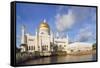 Omar Ali Saifuddien Mosque, Bandar Seri Begawan, Brunei, Borneo, Southeast Asia-Christian-Framed Stretched Canvas
