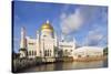 Omar Ali Saifuddien Mosque, Bandar Seri Begawan, Brunei, Borneo, Southeast Asia-Christian-Stretched Canvas