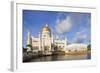 Omar Ali Saifuddien Mosque, Bandar Seri Begawan, Brunei, Borneo, Southeast Asia-Christian-Framed Photographic Print