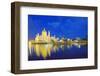 Omar Ali Saifuddien Mosque, Bandar Seri Begawan, Brunei, Borneo, Southeast Asia-Christian-Framed Photographic Print