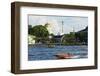 Omar Ali Saifuddien Mosque, Bandar Seri Begawan, Brunei, Borneo, Southeast Asia-Christian-Framed Photographic Print