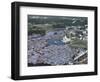 Omar Ali Saifuddin Mosque and City, Bandar Seri Begawan, Brunei (Island of Borneo)-Paolo Koch-Framed Photographic Print