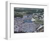 Omar Ali Saifuddin Mosque and City, Bandar Seri Begawan, Brunei (Island of Borneo)-Paolo Koch-Framed Photographic Print