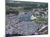 Omar Ali Saifuddin Mosque and City, Bandar Seri Begawan, Brunei (Island of Borneo)-Paolo Koch-Mounted Photographic Print