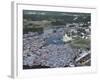 Omar Ali Saifuddin Mosque and City, Bandar Seri Begawan, Brunei (Island of Borneo)-Paolo Koch-Framed Photographic Print