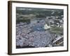 Omar Ali Saifuddin Mosque and City, Bandar Seri Begawan, Brunei (Island of Borneo)-Paolo Koch-Framed Photographic Print