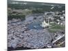 Omar Ali Saifuddin Mosque and City, Bandar Seri Begawan, Brunei (Island of Borneo)-Paolo Koch-Mounted Photographic Print