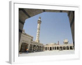 Omar Ibn Al-Kattab Mosque, Hama, Syria, Middle East-Christian Kober-Framed Photographic Print