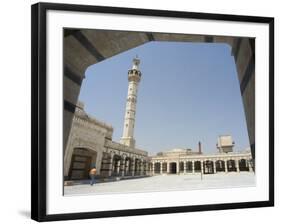 Omar Ibn Al-Kattab Mosque, Hama, Syria, Middle East-Christian Kober-Framed Photographic Print