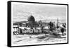 Omar's Mosque, Jerusalem, Israel, 1895-Armand Kohl-Framed Stretched Canvas