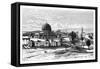 Omar's Mosque, Jerusalem, Israel, 1895-Armand Kohl-Framed Stretched Canvas
