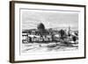 Omar's Mosque, Jerusalem, Israel, 1895-Armand Kohl-Framed Giclee Print