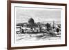 Omar's Mosque, Jerusalem, Israel, 1895-Armand Kohl-Framed Giclee Print