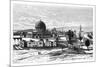 Omar's Mosque, Jerusalem, Israel, 1895-Armand Kohl-Mounted Giclee Print