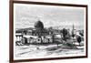 Omar's Mosque, Jerusalem, Israel, 1895-Armand Kohl-Framed Giclee Print