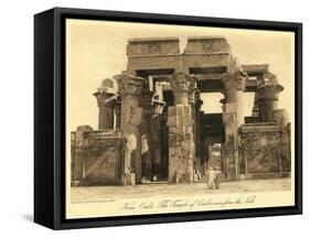 Ombos Temple-null-Framed Stretched Canvas