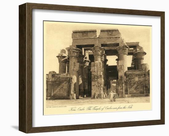 Ombos Temple-null-Framed Art Print