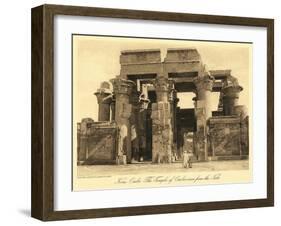 Ombos Temple-null-Framed Art Print